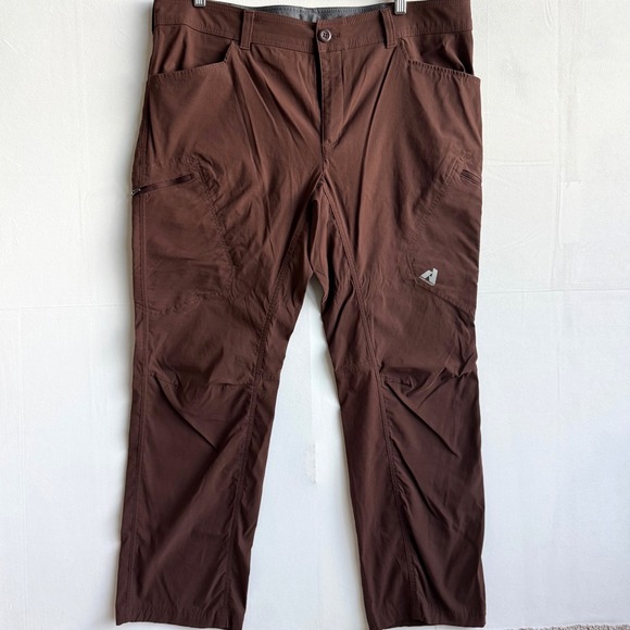 Eddie Bauer Other - Eddie Bauer First Ascent Guide Pro Pants Mens 40x32 Brown Hiking Outdoor Utility